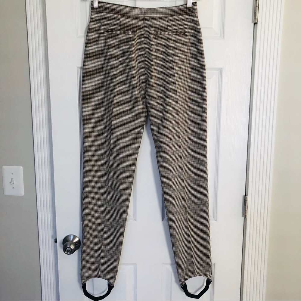 BURBERRY WOOL BLEND STIRRUP PANTS - Picture 8 of 8